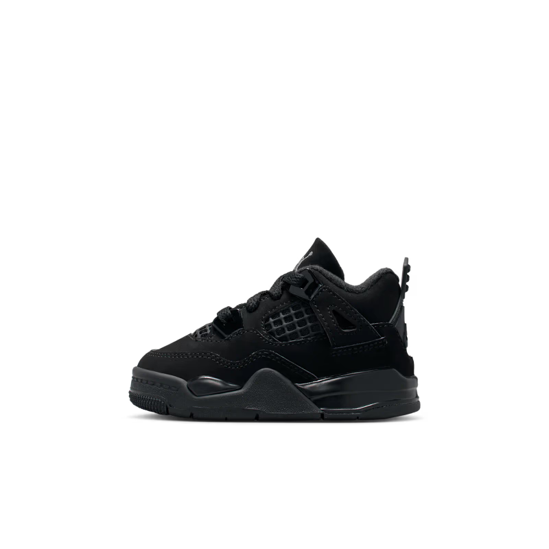 Air Jordan 4 Retro Black Cat (2025) (TD) - vue profil