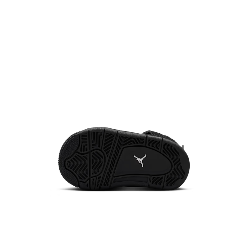 Air Jordan 4 Retro Black Cat (2025) (TD) - vue semelle