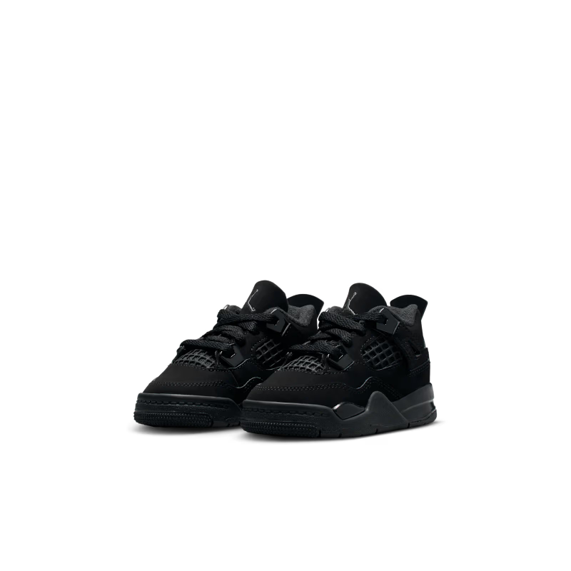 Air Jordan 4 Retro Black Cat (2025) (TD) - vue paire
