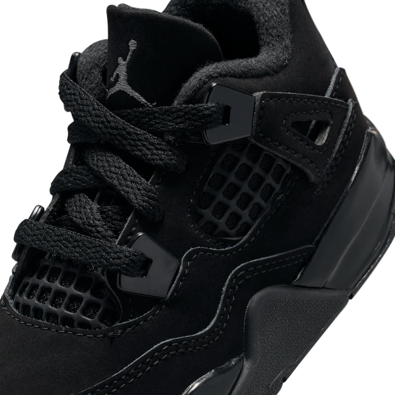 Air Jordan 4 Retro Black Cat (2025) (TD) - vue detail