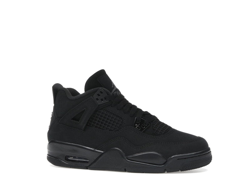 Air Jordan 4 Retro Black Cat (2025) (GS), vista a 360 gradi 3 di 36