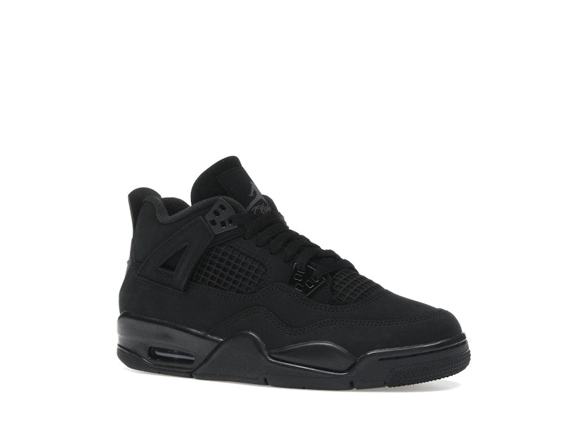 Air Jordan 4 Retro Black Cat (2025) (GS), vista a 360 gradi 4 di 36