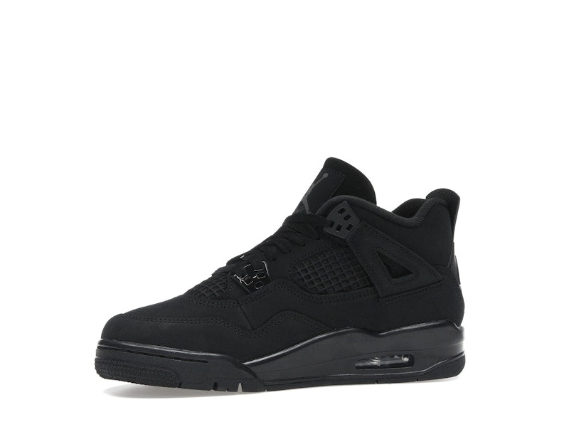 Air Jordan 4 Retro Black Cat (2025) (GS), vista a 360 gradi 17 di 36