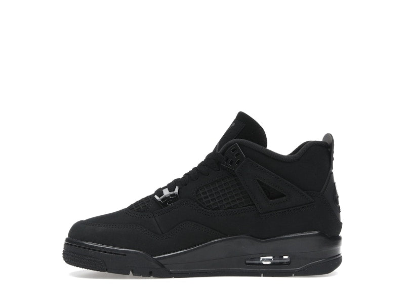 Air Jordan 4 Retro Black Cat (2025) (GS), vista a 360 gradi 19 di 36