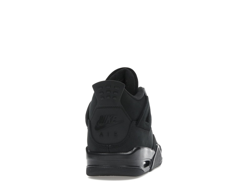 Air Jordan 4 Retro Black Cat (2025) (GS), vista a 360 gradi 29 di 36