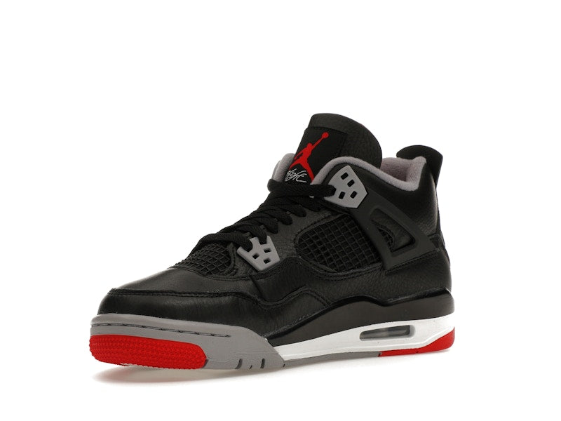 Air Jordan 4 Retro Bred Reimagined (GS), vista a 360 gradi 15 di 36
