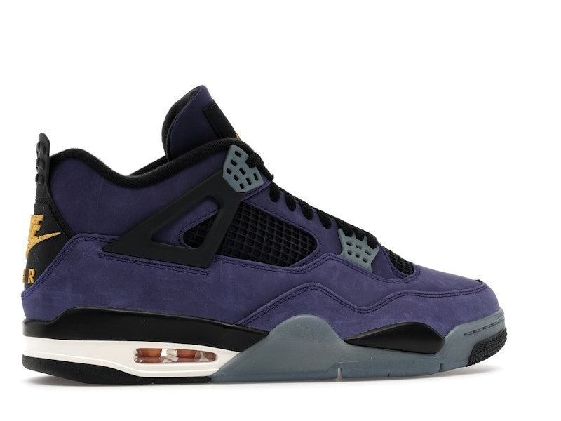 Air Jordan 4 Retro Lakers, vista a 360 gradi 35 di 36
