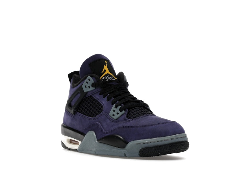 Air Jordan 4 Retro Lakers (GS), vista a 360 gradi 6 di 36