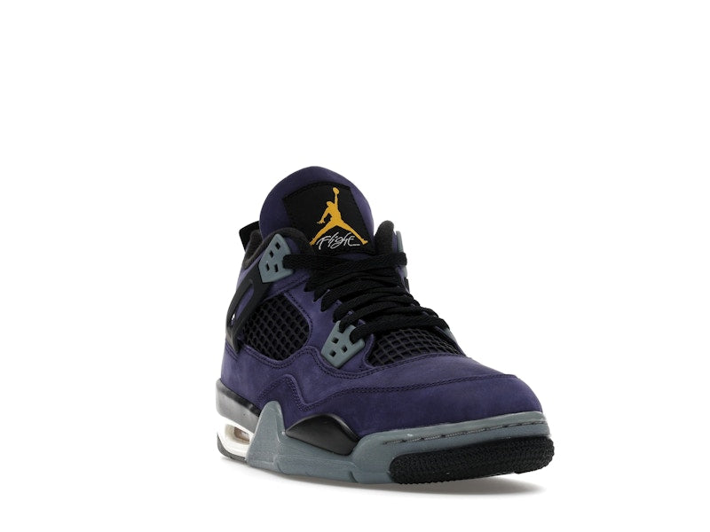 Air Jordan 4 Retro Lakers (GS), vista a 360 gradi 7 di 36