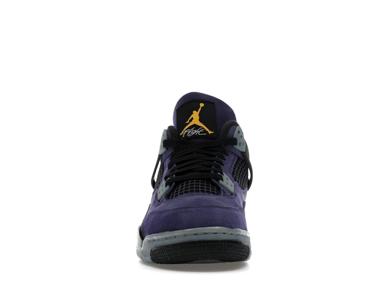 Air Jordan 4 Retro Lakers (GS), vista a 360 gradi 10 di 36