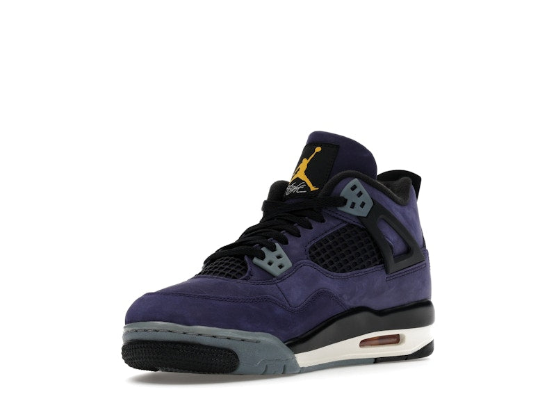 Air Jordan 4 Retro Lakers (GS), vista a 360 gradi 14 di 36