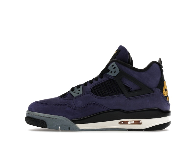 Air Jordan 4 Retro Lakers (GS), vista a 360 gradi 19 di 36