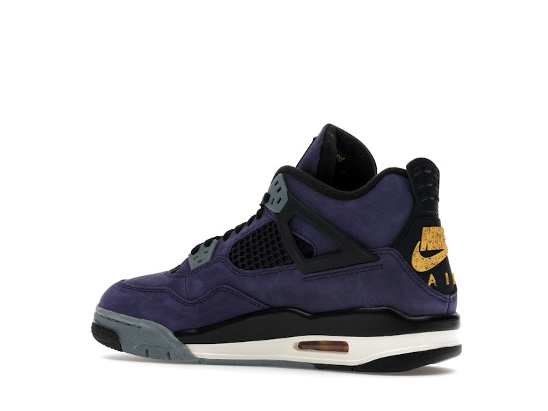 Air Jordan 4 Retro Lakers (GS), vista a 360 gradi 22 di 36