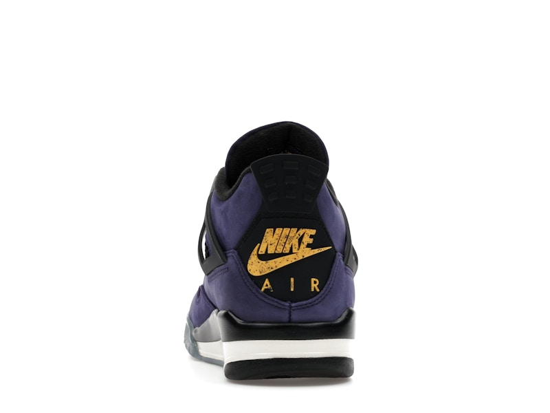 Air Jordan 4 Retro Lakers (GS), vista a 360 gradi 27 di 36