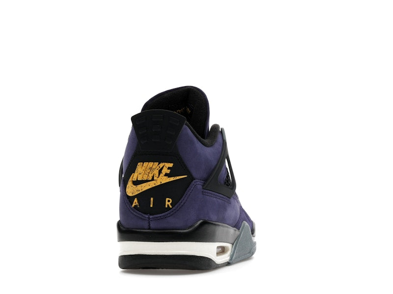 Air Jordan 4 Retro Lakers (GS), vista a 360 gradi 29 di 36