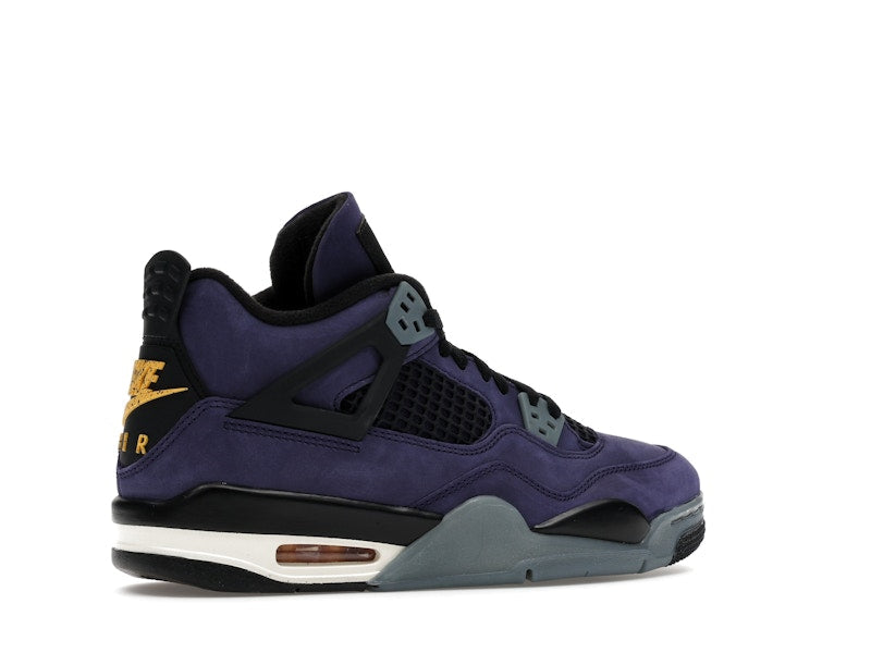 Air Jordan 4 Retro Lakers (GS), vista a 360 gradi 34 di 36