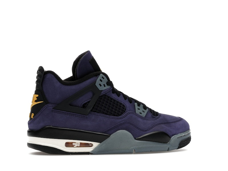 Air Jordan 4 Retro Lakers (GS), vista a 360 gradi 35 di 36