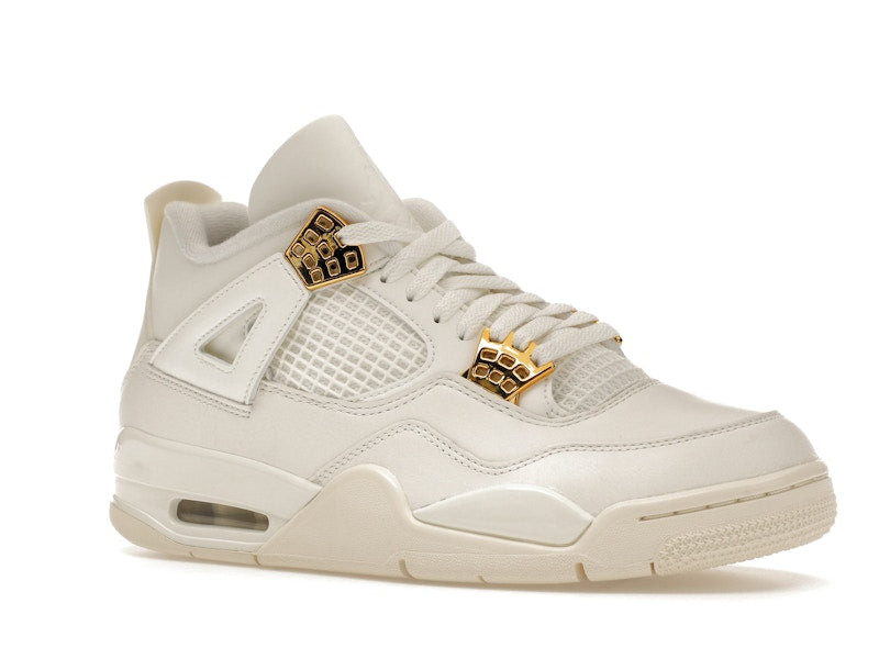 Air Jordan 4 Retro Metallic Gold, vista a 360 gradi 4 di 36