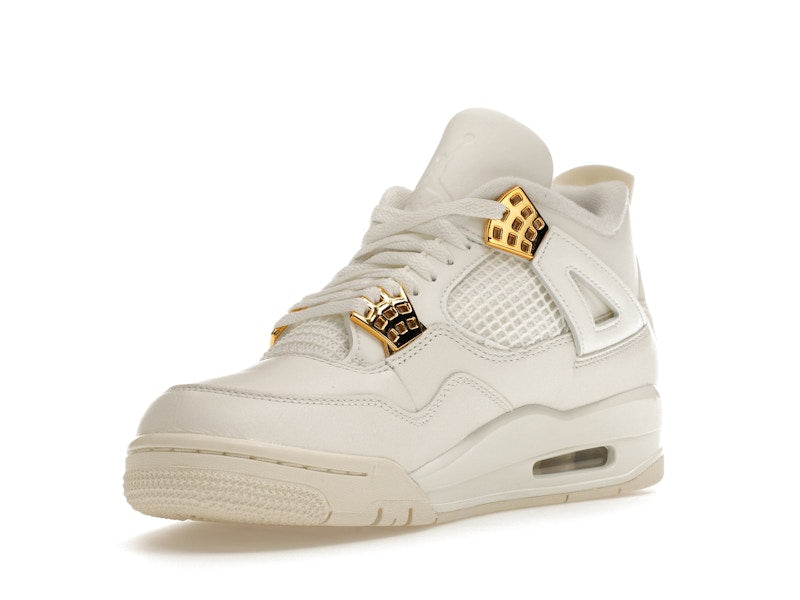 Air Jordan 4 Retro Metallic Gold, vista a 360 gradi 14 di 36