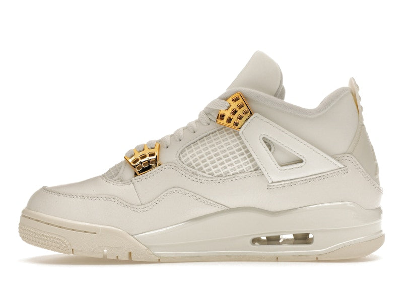 Air Jordan 4 Retro Metallic Gold, vista a 360 gradi 19 di 36
