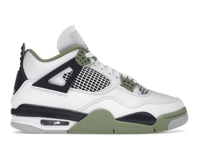 Air Jordan 4 Retro Oil Green (W), vista a 360 gradi 1 di 36