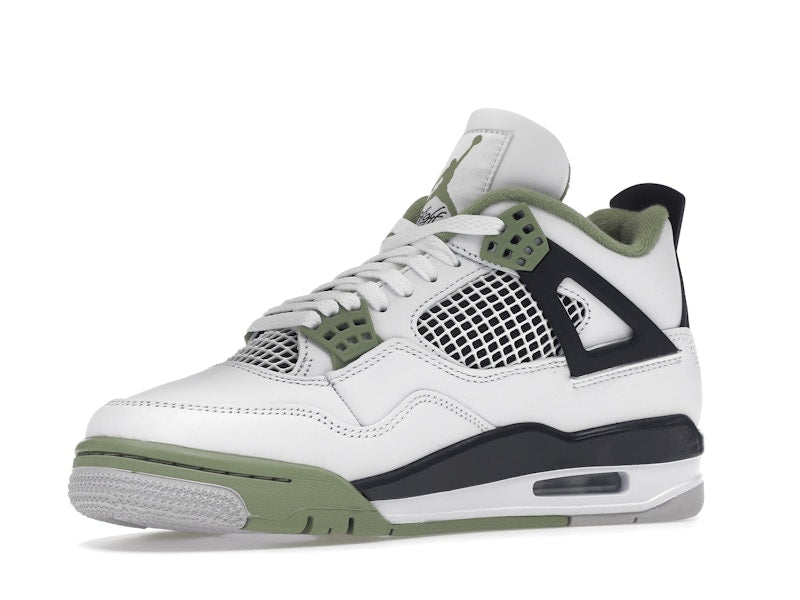 Air Jordan 4 Retro Oil Green (W), vista a 360 gradi 16 di 36