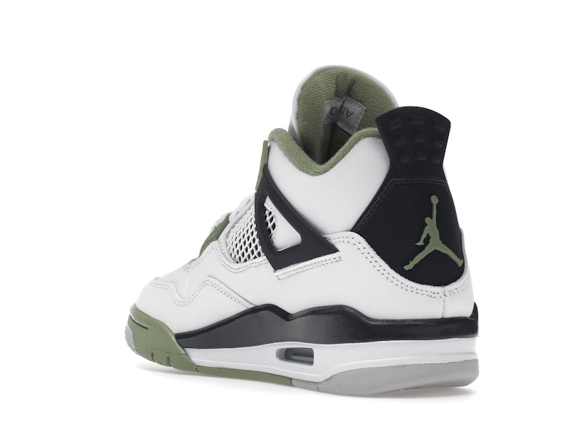 Air Jordan 4 Retro Oil Green (W), vista a 360 gradi 25 di 36