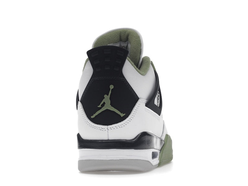 Air Jordan 4 Retro Oil Green (W), vista a 360 gradi 29 di 36