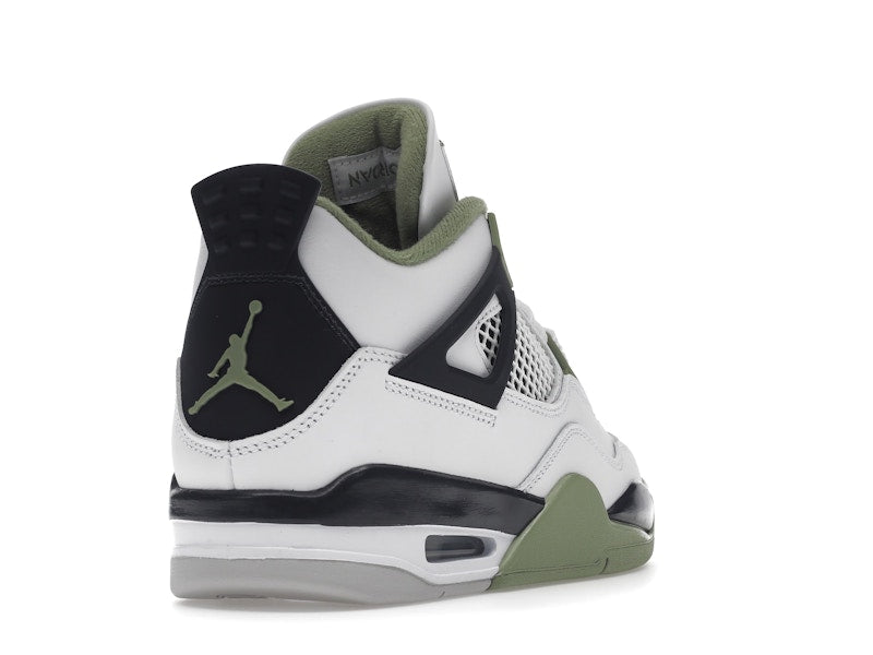 Air Jordan 4 Retro Oil Green (W), vista a 360 gradi 31 di 36