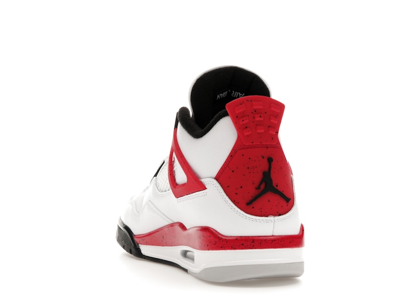 Air Jordan 4 Retro Red Cement, vista a 360 gradi 26 di 36