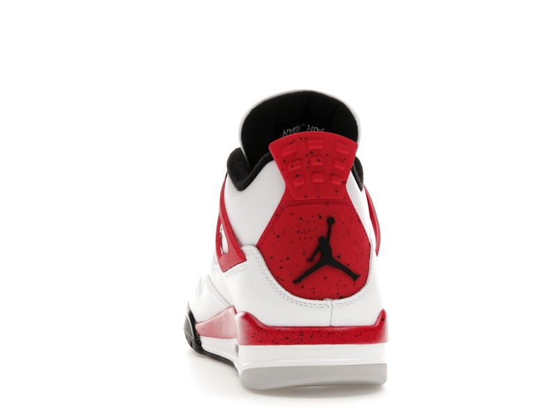 Air Jordan 4 Retro Red Cement, vista a 360 gradi 27 di 36