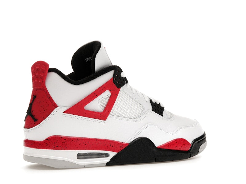 Air Jordan 4 Retro Red Cement, vista a 360 gradi 34 di 36