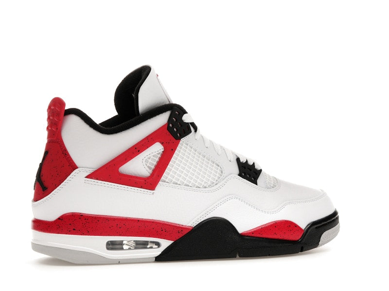 Air Jordan 4 Retro Red Cement, vista a 360 gradi 35 di 36