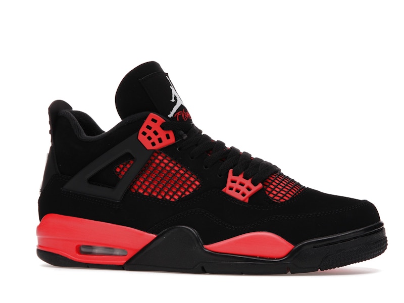 Air Jordan 4 Retro Red Thunder, vista a 360 gradi 3 di 36