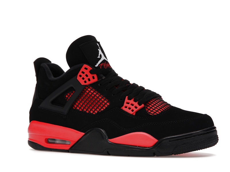 Air Jordan 4 Retro Red Thunder, vista a 360 gradi 4 di 36