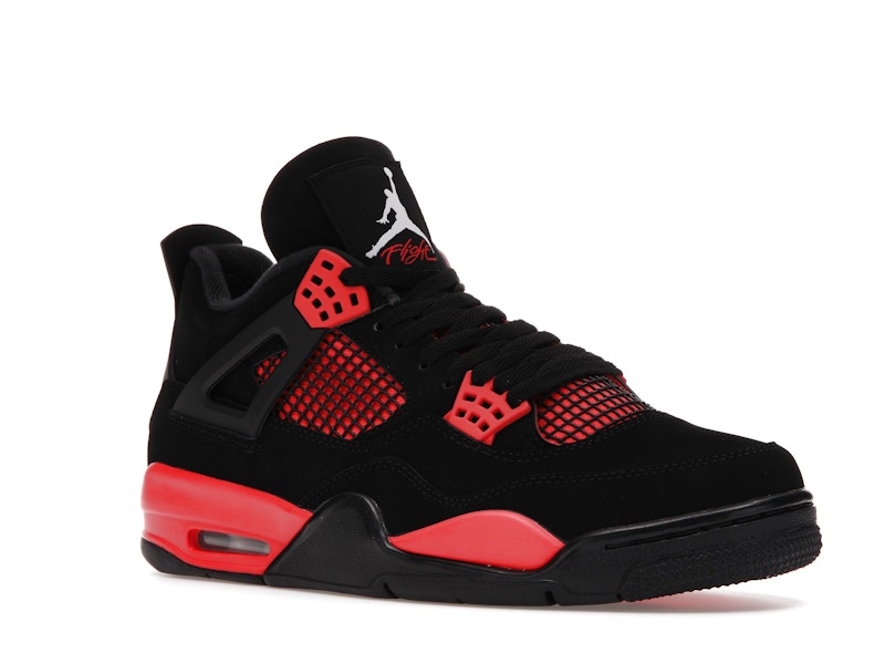 Air Jordan 4 Retro Red Thunder, vista a 360 gradi 5 di 36