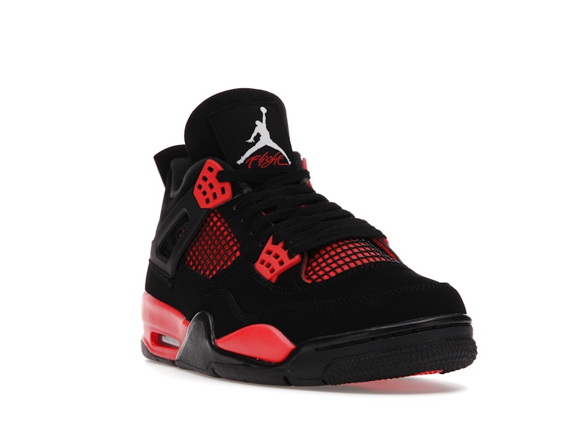 Air Jordan 4 Retro Red Thunder, vista a 360 gradi 7 di 36