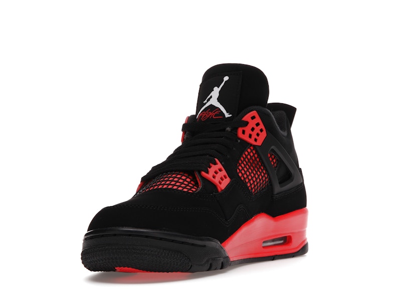 Air Jordan 4 Retro Red Thunder, vista a 360 gradi 13 di 36