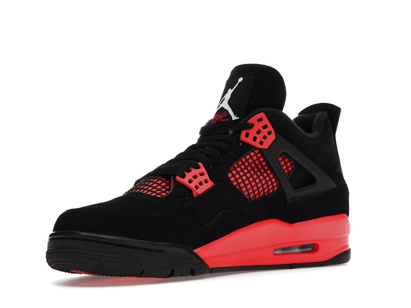 Air Jordan 4 Retro Red Thunder, vista a 360 gradi 15 di 36