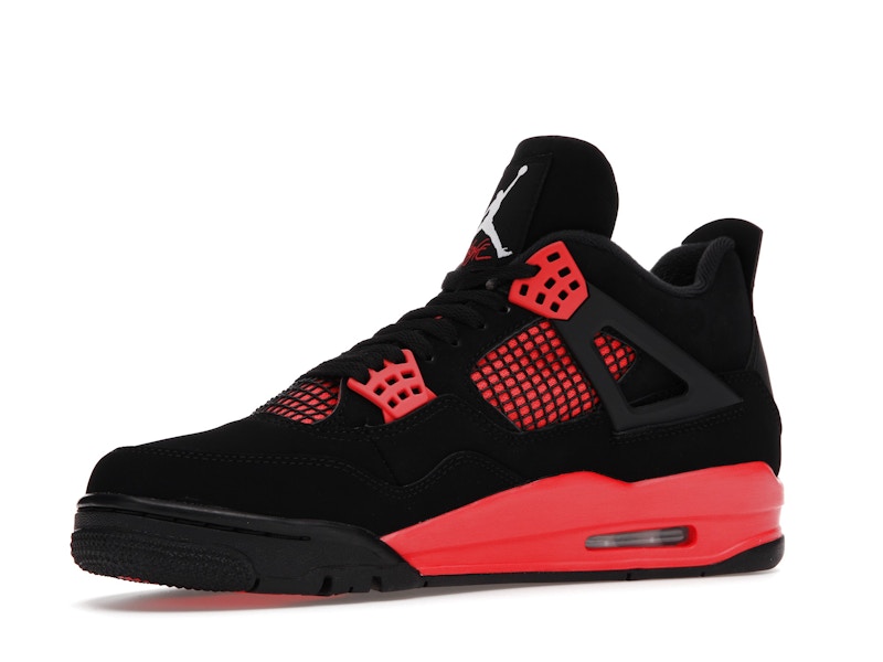 Air Jordan 4 Retro Red Thunder, vista a 360 gradi 16 di 36