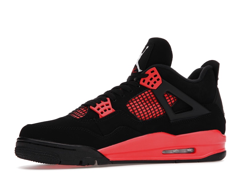Air Jordan 4 Retro Red Thunder, vista a 360 gradi 17 di 36