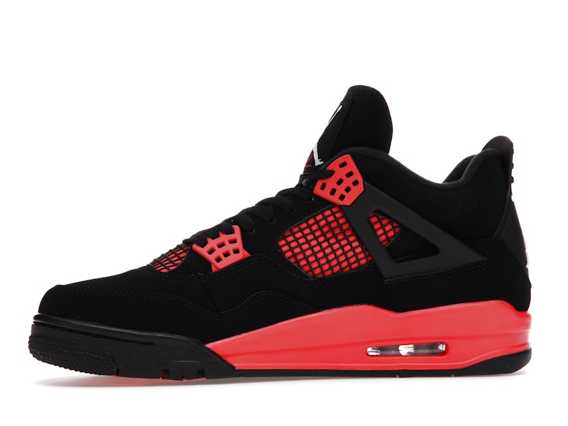 Air Jordan 4 Retro Red Thunder, vista a 360 gradi 18 di 36