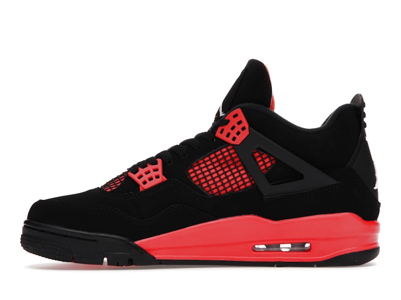 Air Jordan 4 Retro Red Thunder, vista a 360 gradi 19 di 36