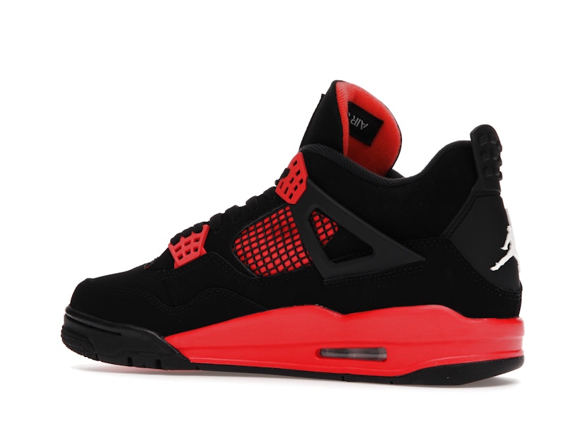 Air Jordan 4 Retro Red Thunder, vista a 360 gradi 22 di 36