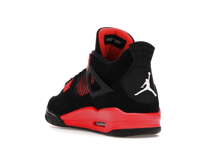 Air Jordan 4 Retro Red Thunder, vista a 360 gradi 25 di 36