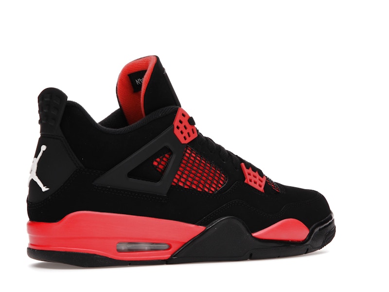 Air Jordan 4 Retro Red Thunder, vista a 360 gradi 34 di 36