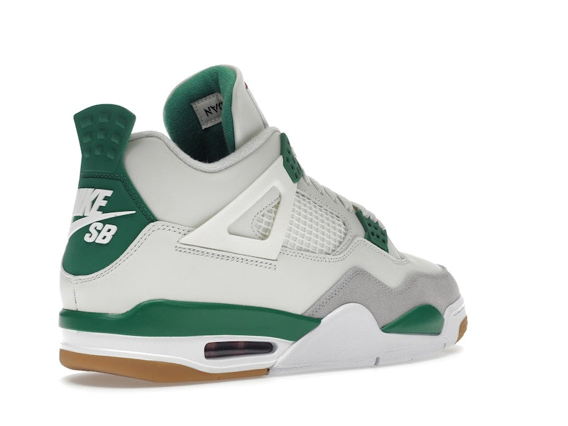 Air Jordan 4 Retro SB Pine Green, vista a 360 gradi 33 di 36