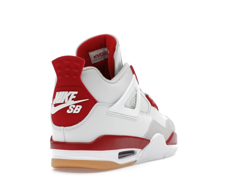 Air Jordan 4 Retro SB Varsity Red, vista a 360 gradi 31 di 36