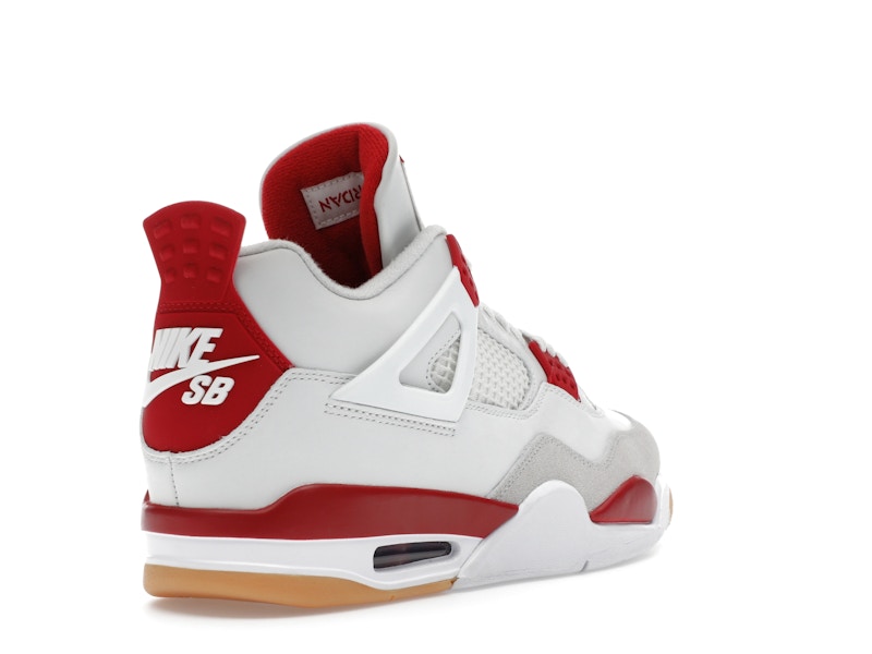 Air Jordan 4 Retro SB Varsity Red, vista a 360 gradi 32 di 36