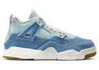 Jordan 4 Retro TEX Denim Worn Blue (PS)